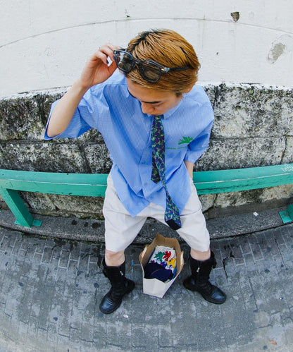 『聯名』SHUHEI KOKI×SENSE OF PLACE 格紋襯衫