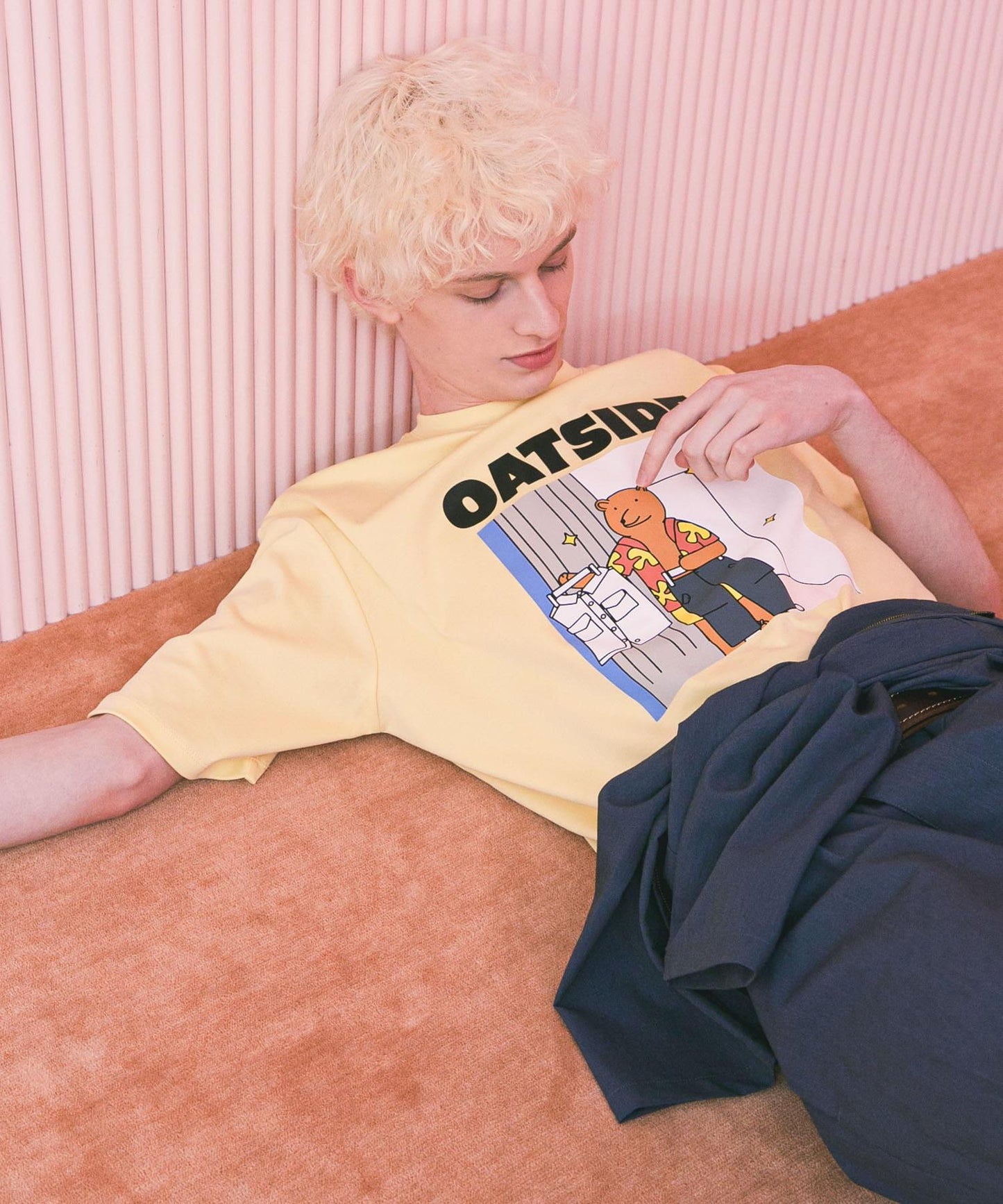 「特別訂製」OATSIDE×SENSE OF PLACE 圖案短袖T恤 B