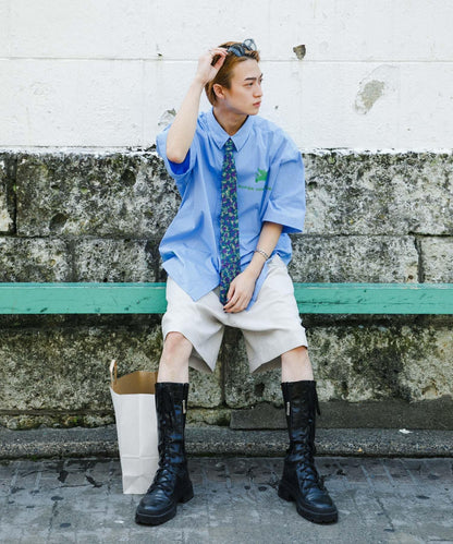 『聯名』SHUHEI KOKI×SENSE OF PLACE 格紋襯衫