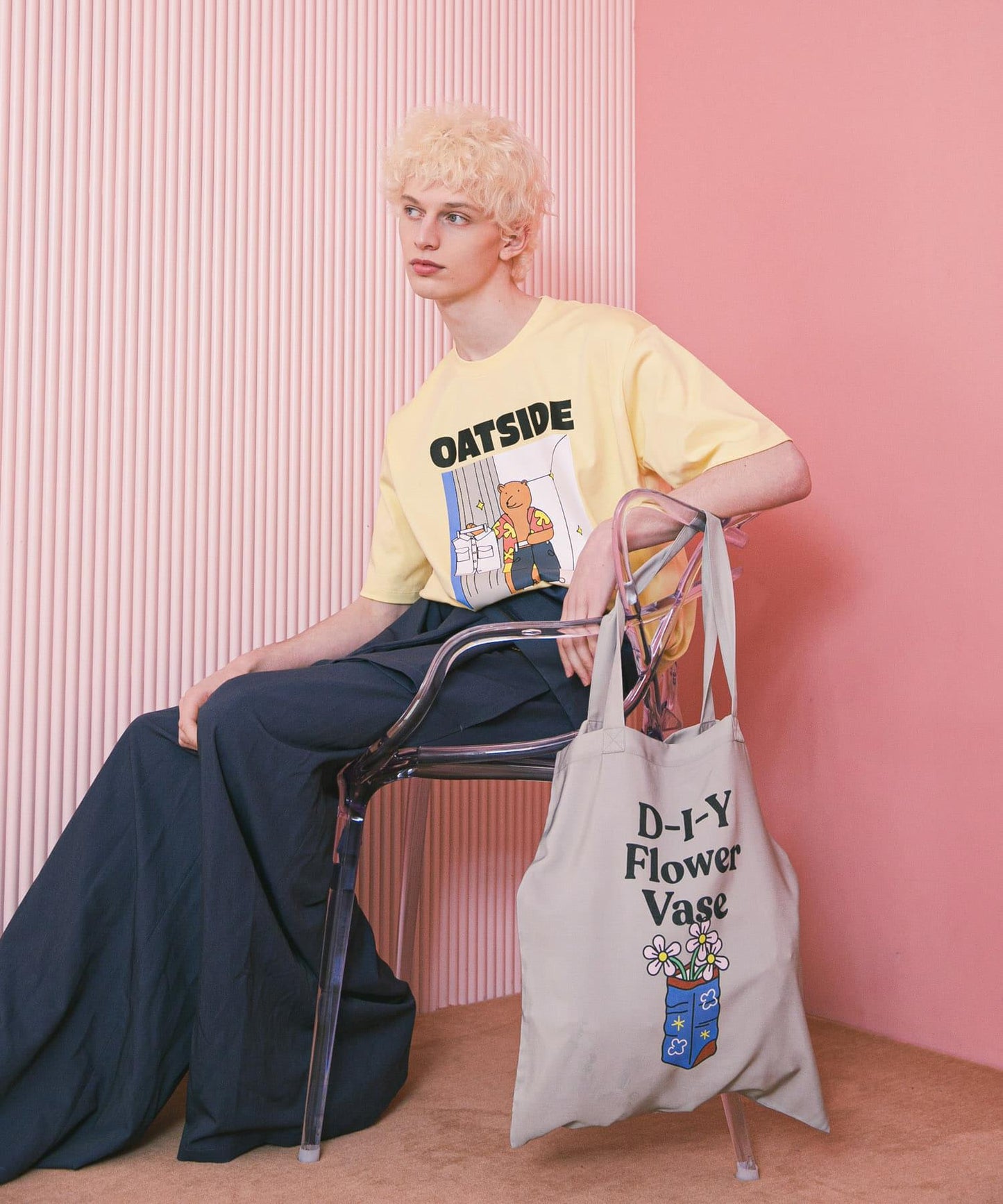 「特別訂製」OATSIDE×SENSE OF PLACE 圖案短袖T恤 B