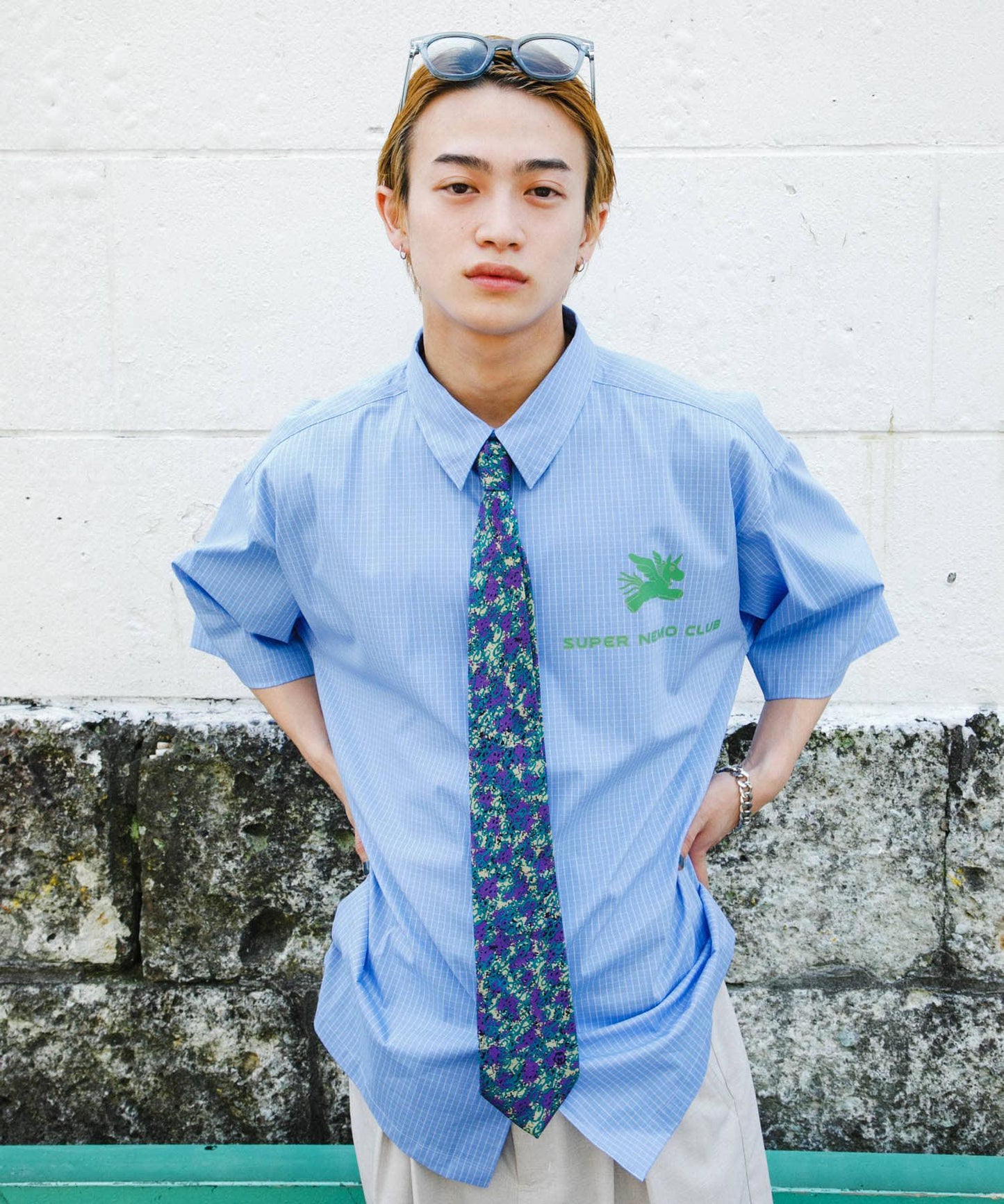 『聯名』SHUHEI KOKI×SENSE OF PLACE 格紋襯衫