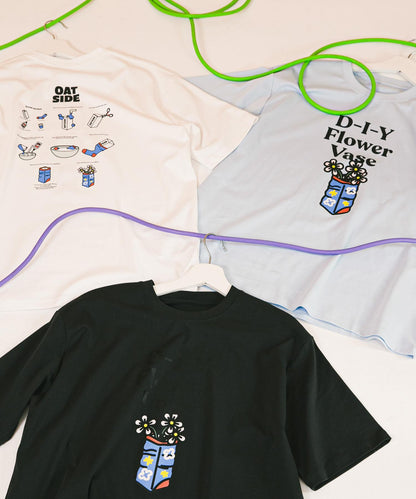 「特別訂製」OATSIDE×SENSE OF PLACE 圖案短袖T恤 A