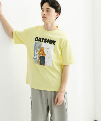 「特別訂製」OATSIDE×SENSE OF PLACE 圖案短袖T恤 B