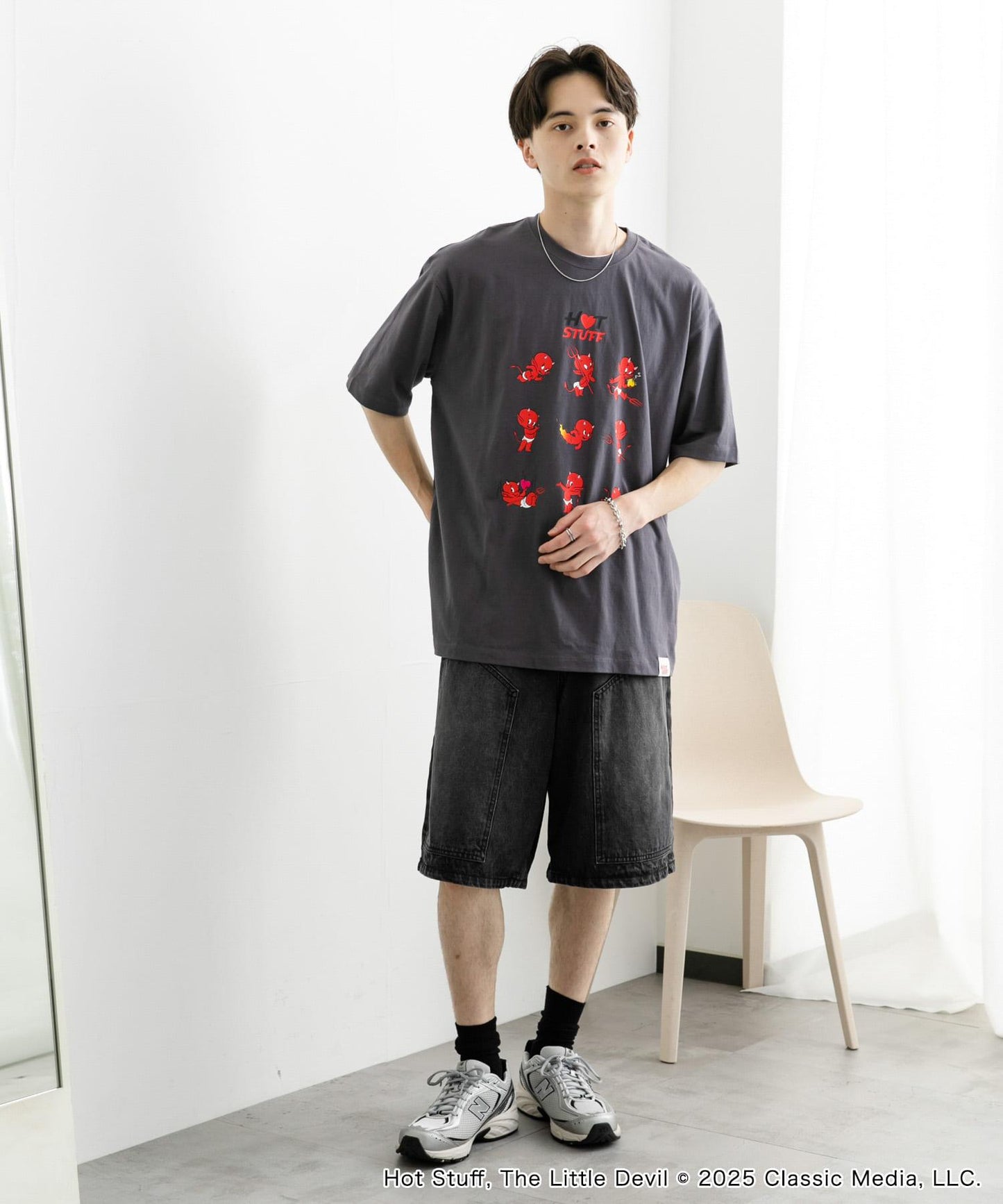 『聯名』HOT STUFF×SENSE OF PLACE 印花T恤 B