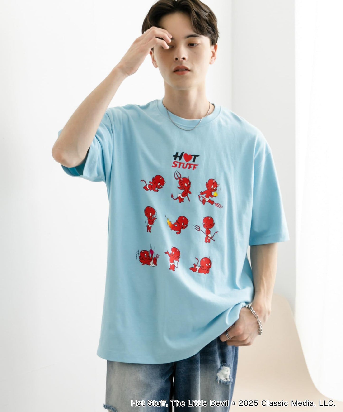 『聯名』HOT STUFF×SENSE OF PLACE 印花T恤 B