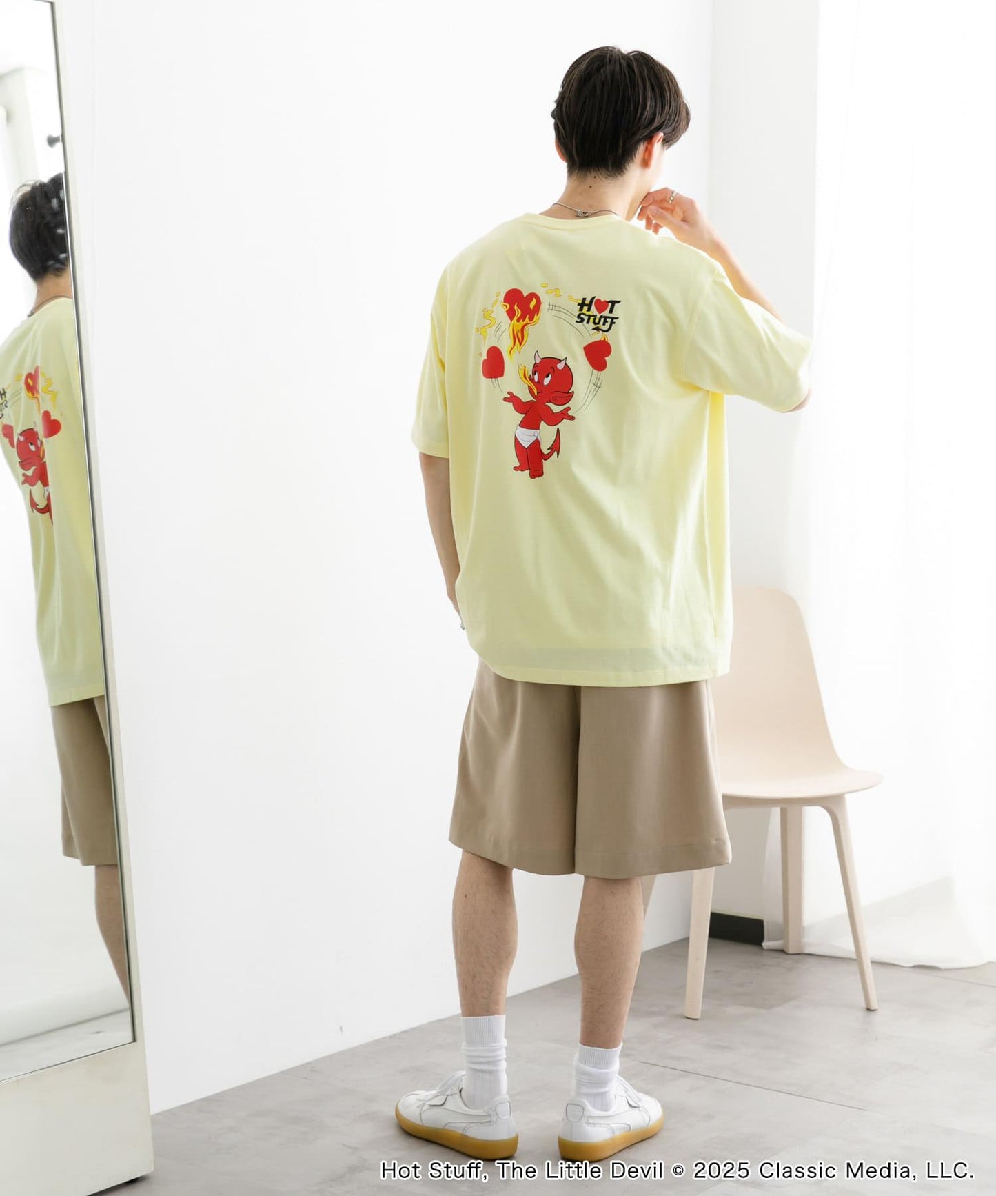 『聯名』HOT STUFF×SENSE OF PLACE 印花T恤 A