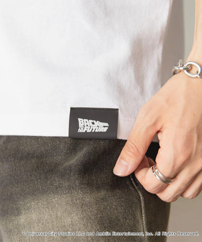 『聯名』SENSE OF PLACE×回到未來 圓領印花T恤 A