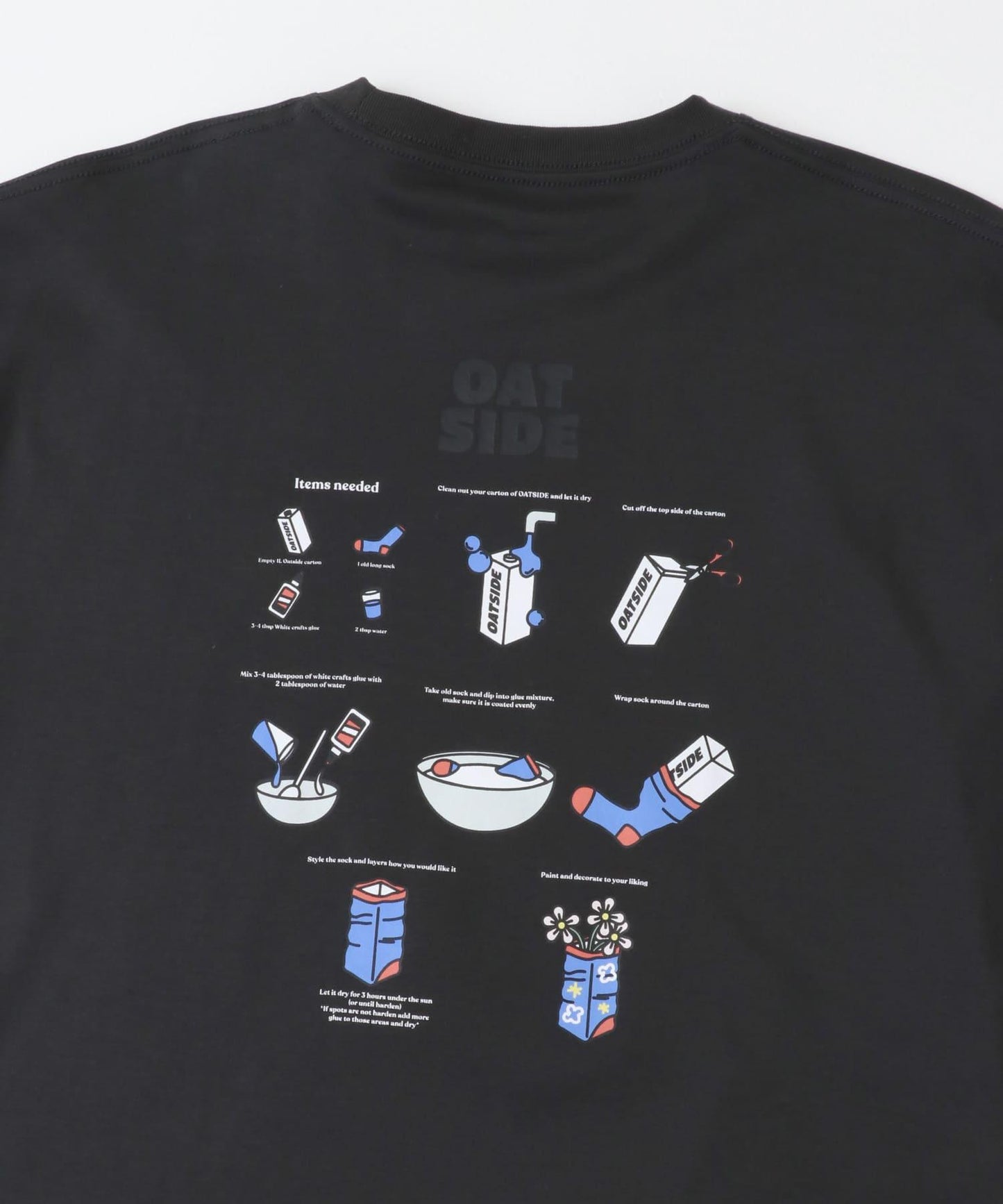 「特別訂製」OATSIDE×SENSE OF PLACE 圖案短袖T恤 A