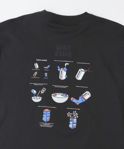 「特別訂製」OATSIDE×SENSE OF PLACE 圖案短袖T恤 A