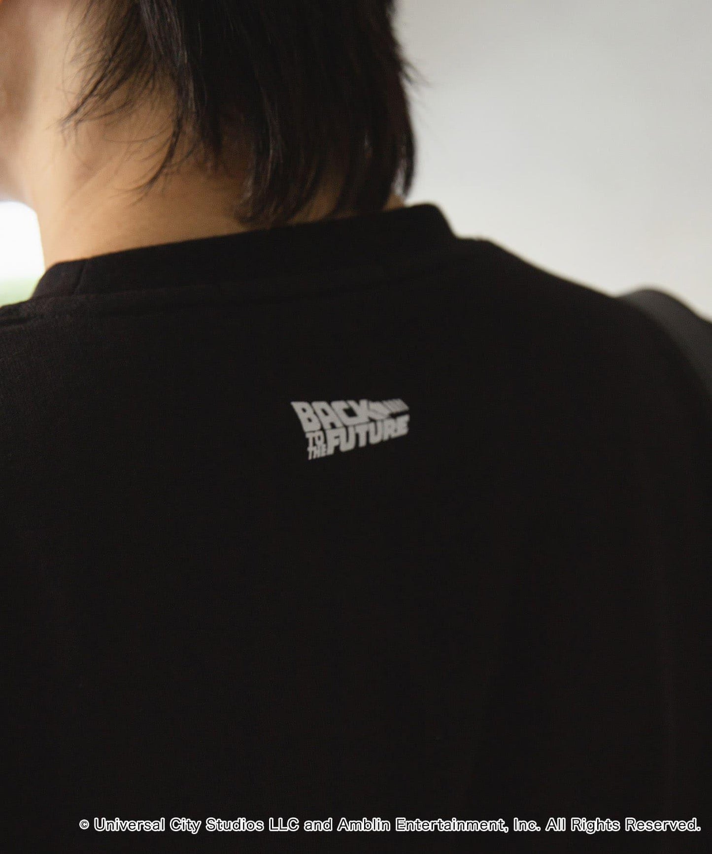 『聯名』SENSE OF PLACE×回到未來 圓領印花T恤 A