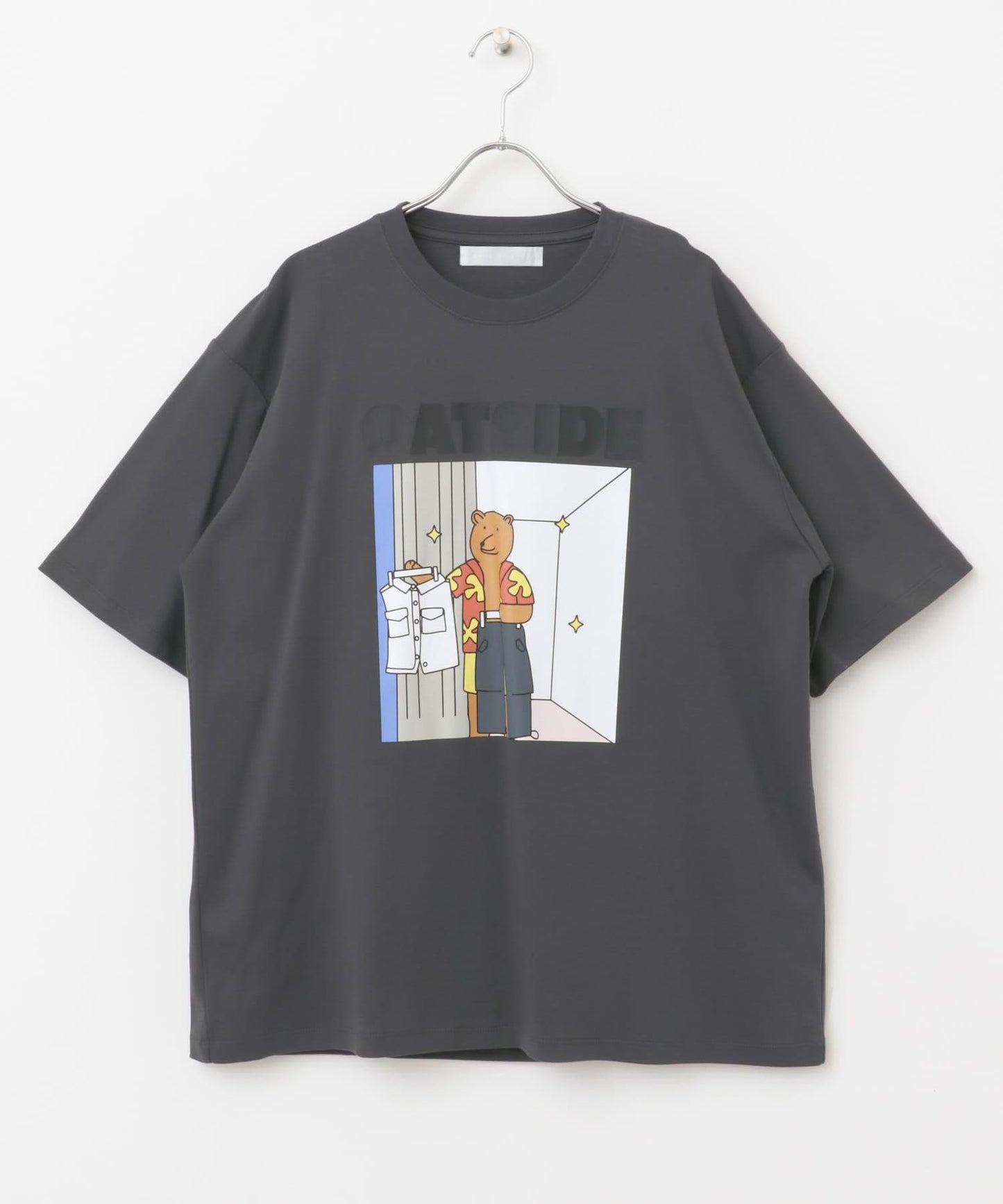 「特別訂製」OATSIDE×SENSE OF PLACE 圖案短袖T恤 B