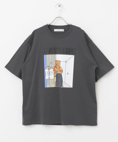 「特別訂製」OATSIDE×SENSE OF PLACE 圖案短袖T恤 B