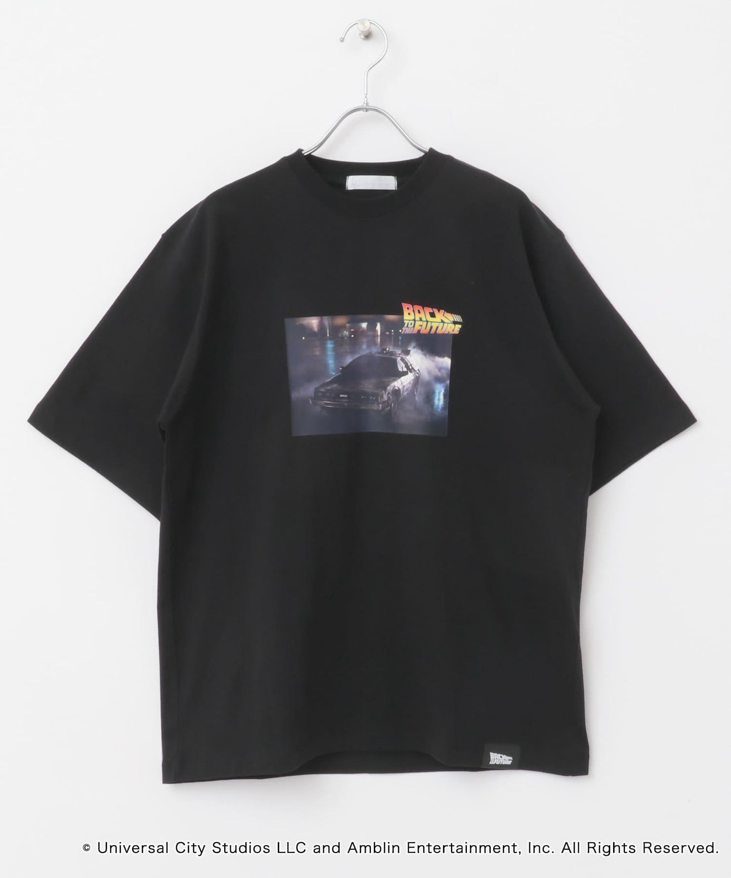 『聯名』SENSE OF PLACE×回到未來 圓領印花T恤 C