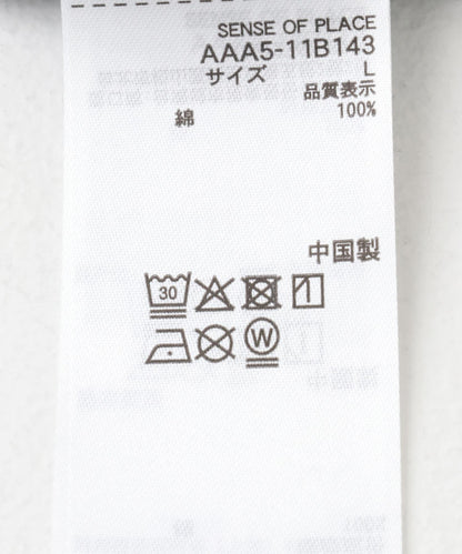 『聯名』SENSE OF PLACE×回到未來 圓領印花T恤 C