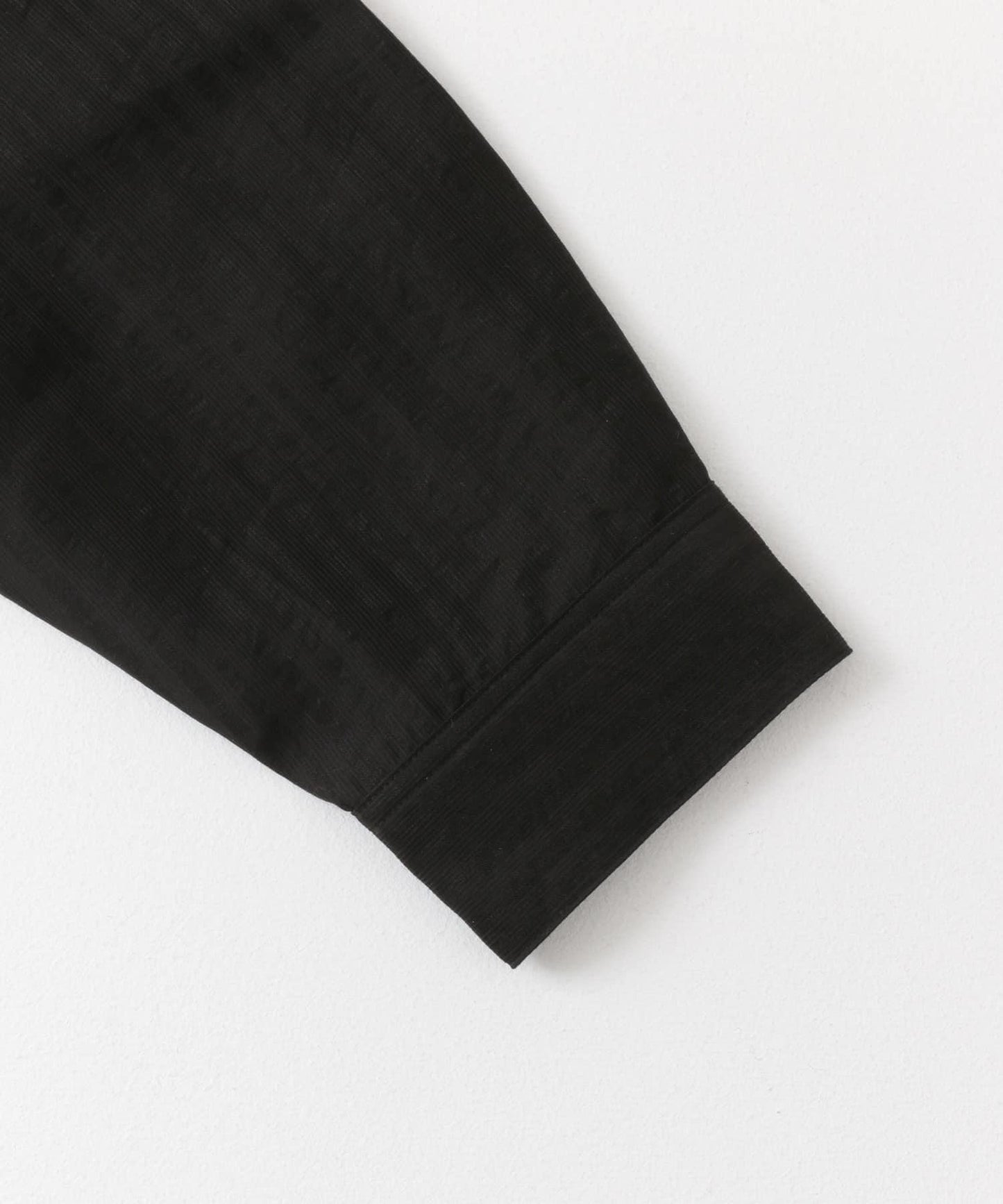 透視條紋開領襯衫