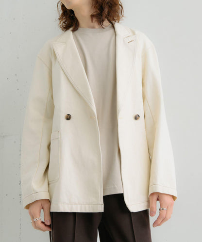 卡其斜紋寬鬆外套