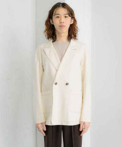 卡其斜紋寬鬆外套