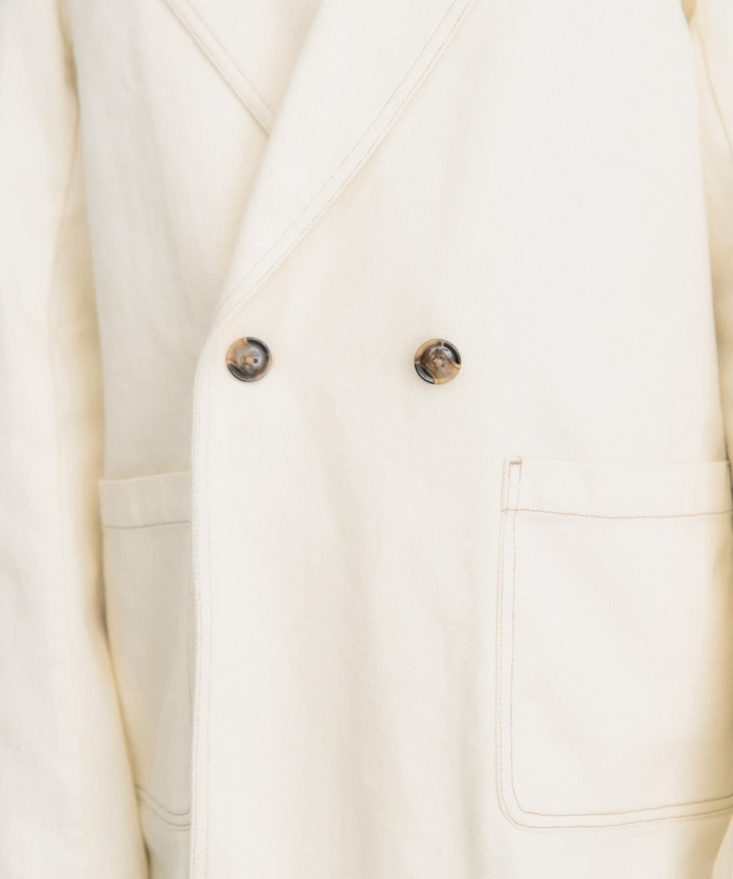 卡其斜紋寬鬆外套