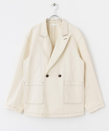 卡其斜紋寬鬆外套