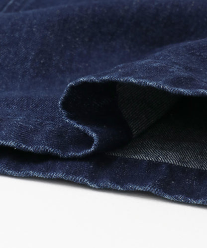 拼色系帶直筒褲