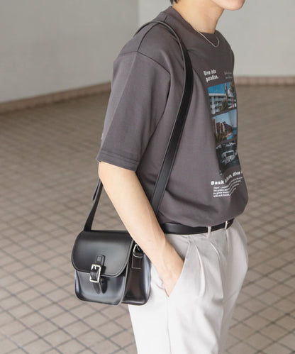 城市風景照片短袖T恤