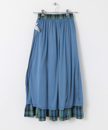 格紋蓬鬆半身裙