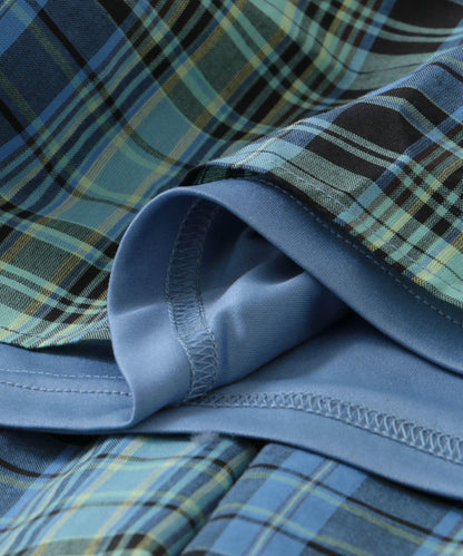 格紋蓬鬆半身裙