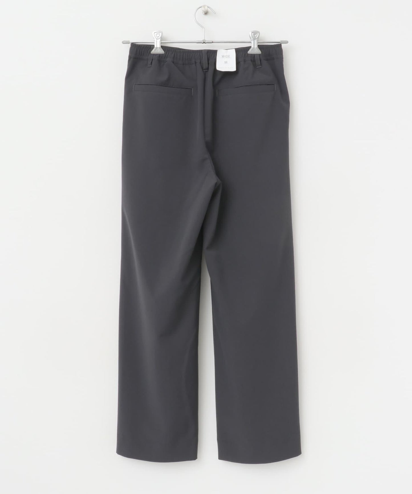 『イージーケア』雙褶寬鬆長褲