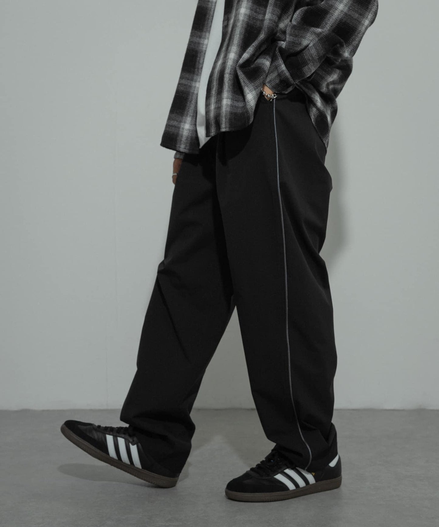 可搭配套裝拼接運動長褲