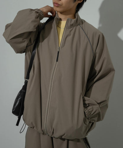 可搭配套裝管道裝飾立領夾克