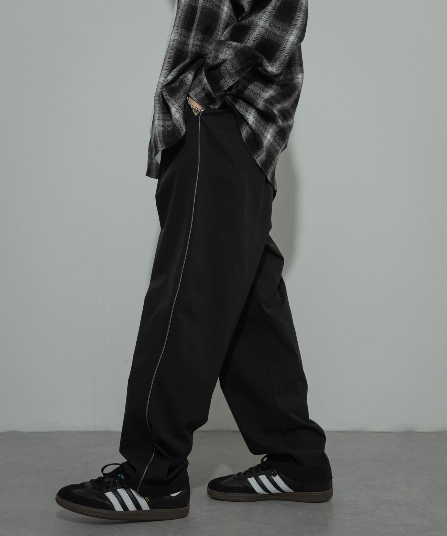 可搭配套裝拼接運動長褲