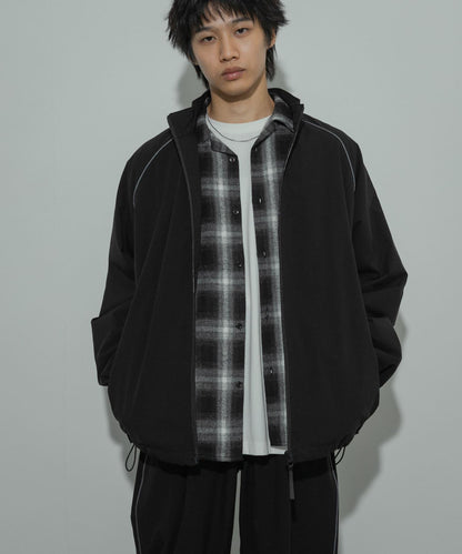 可搭配套裝管道裝飾立領夾克