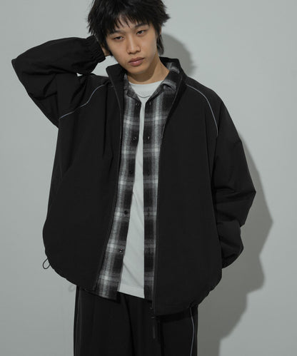 可搭配套裝管道裝飾立領夾克