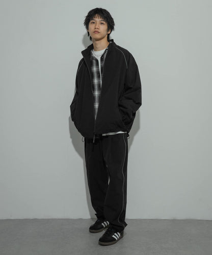 可搭配套裝管道裝飾立領夾克