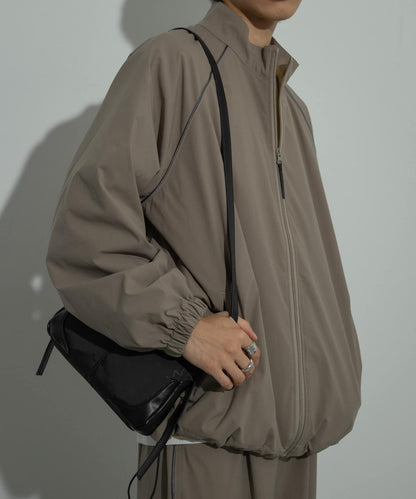 可搭配套裝管道裝飾立領夾克