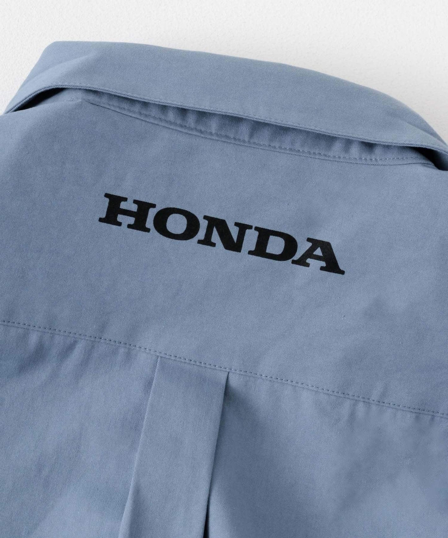 HONDA紐扣式長袖襯衫