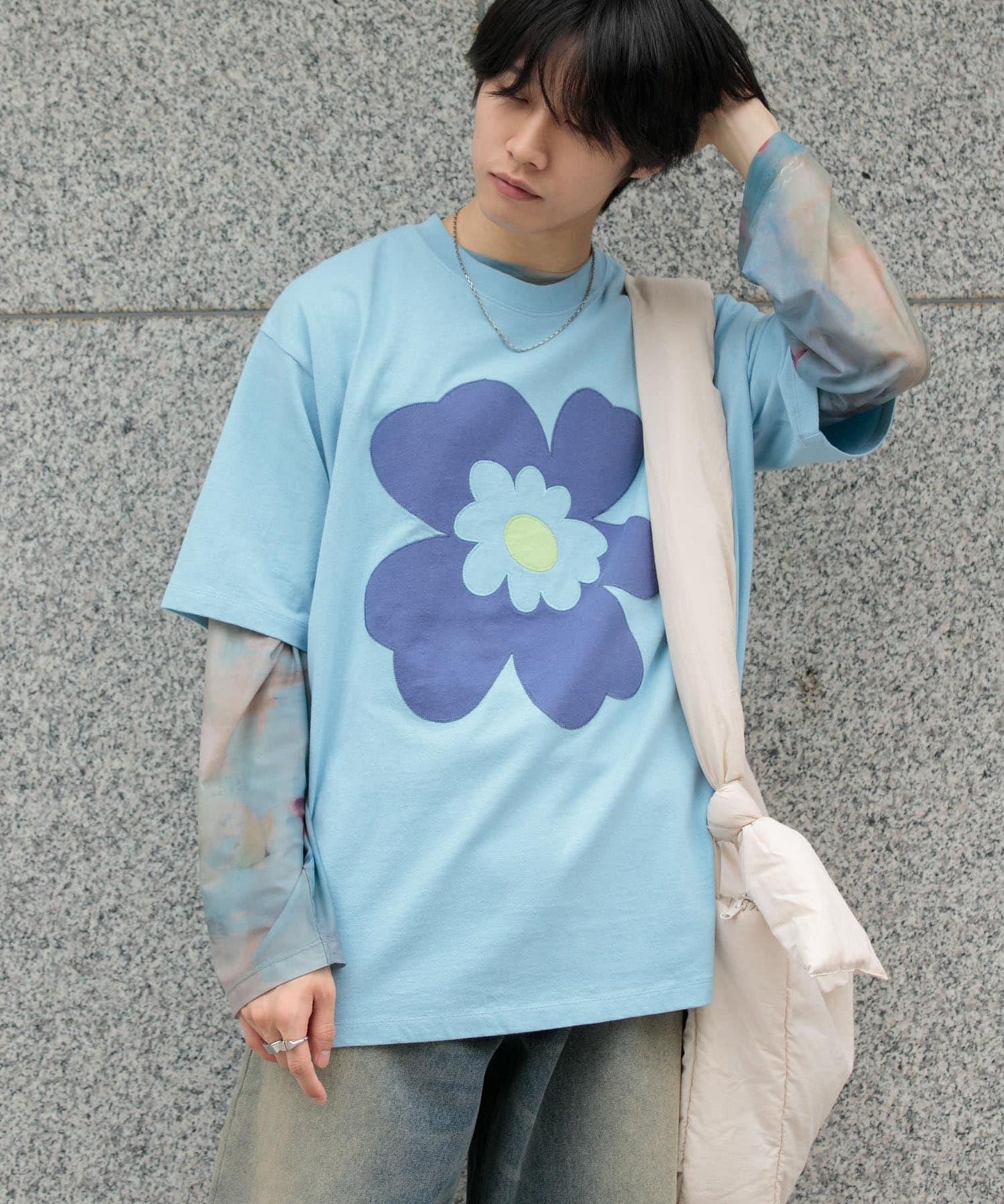 貼布繡波普藝術T恤