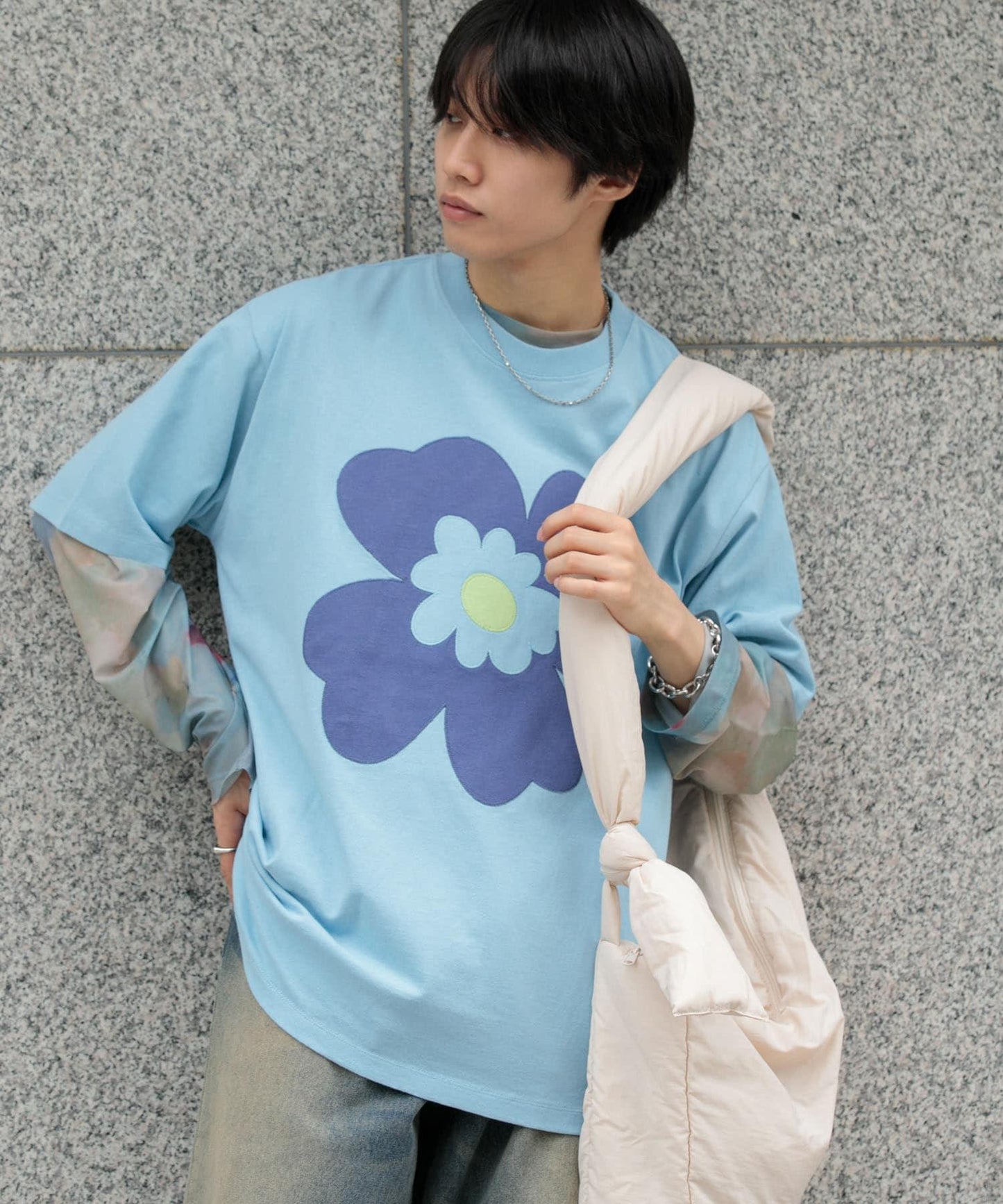 貼布繡波普藝術T恤