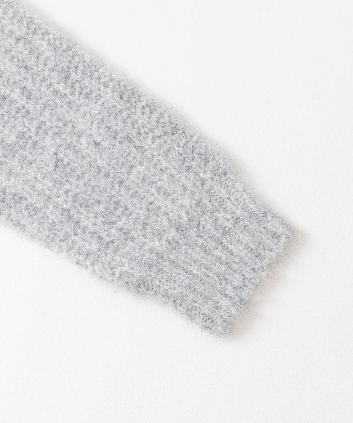 毛邊圓領針織衫