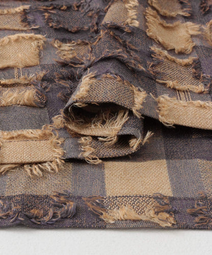 流蘇開領襯衫（五分袖）