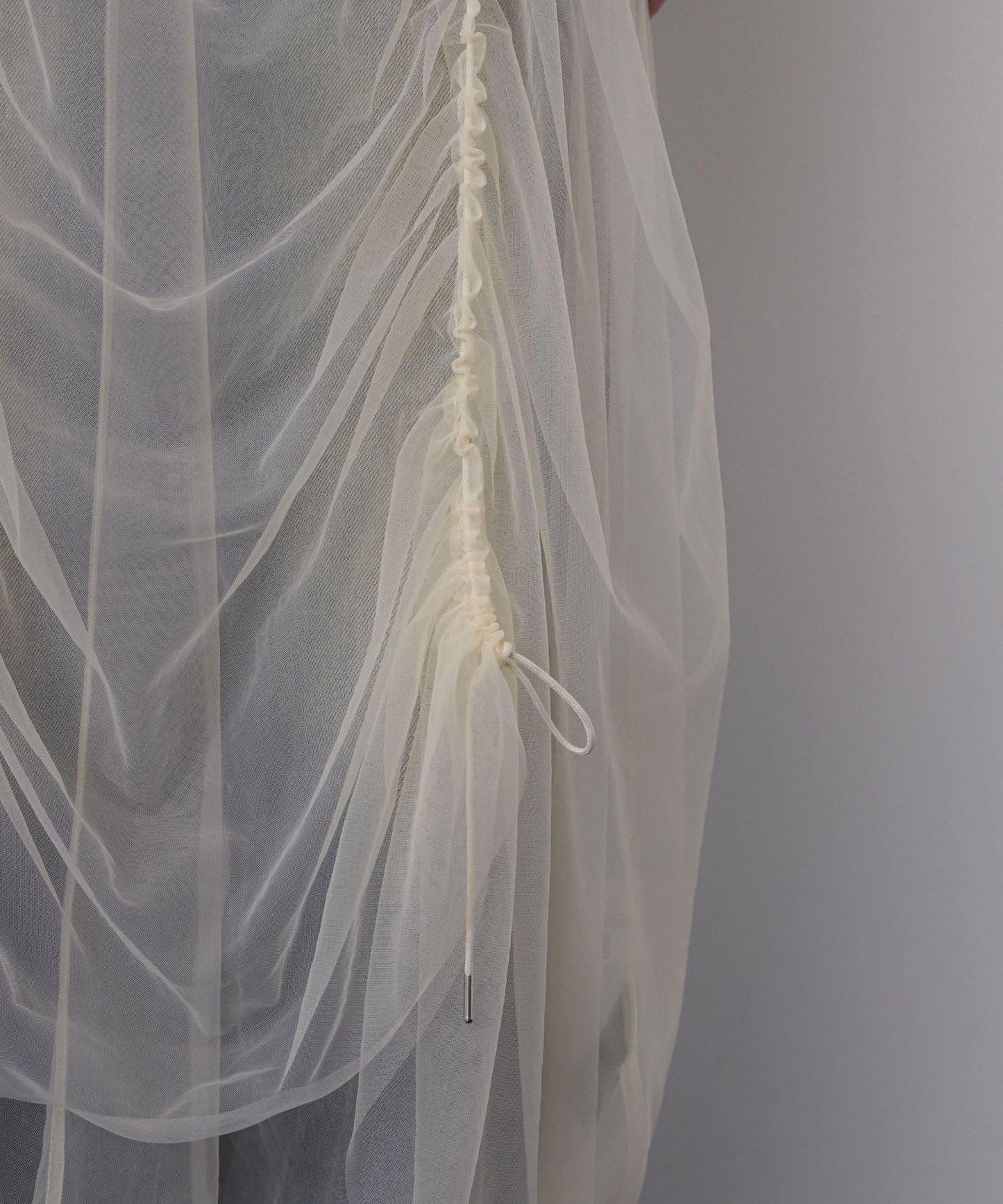 網紗疊層吊帶連衣裙