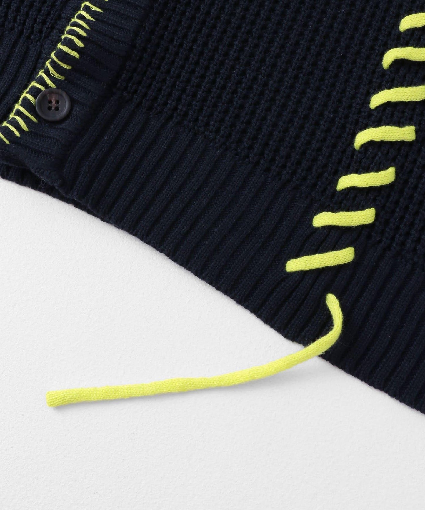 中性款毛毯縫線開衫