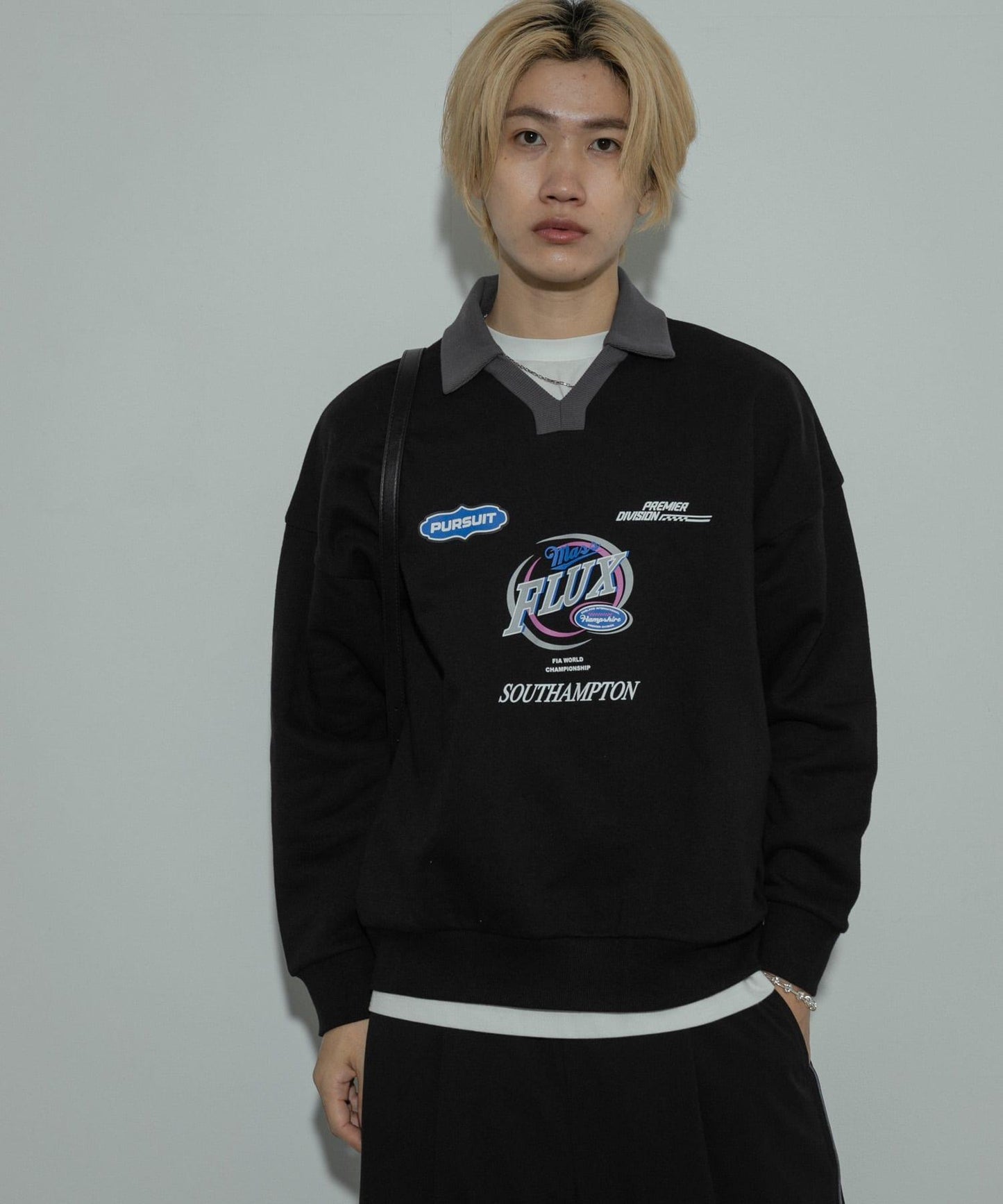 遊戲圖案長袖衛衣