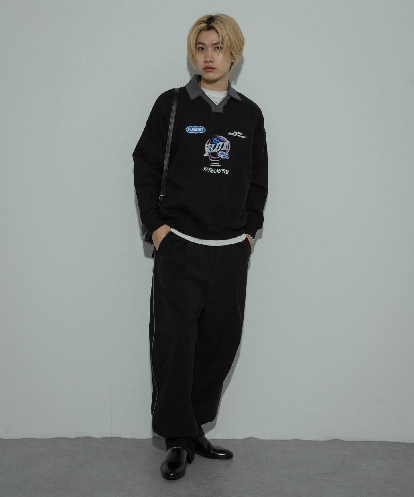 遊戲圖案長袖衛衣