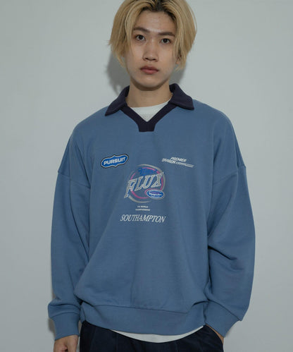 遊戲圖案長袖衛衣