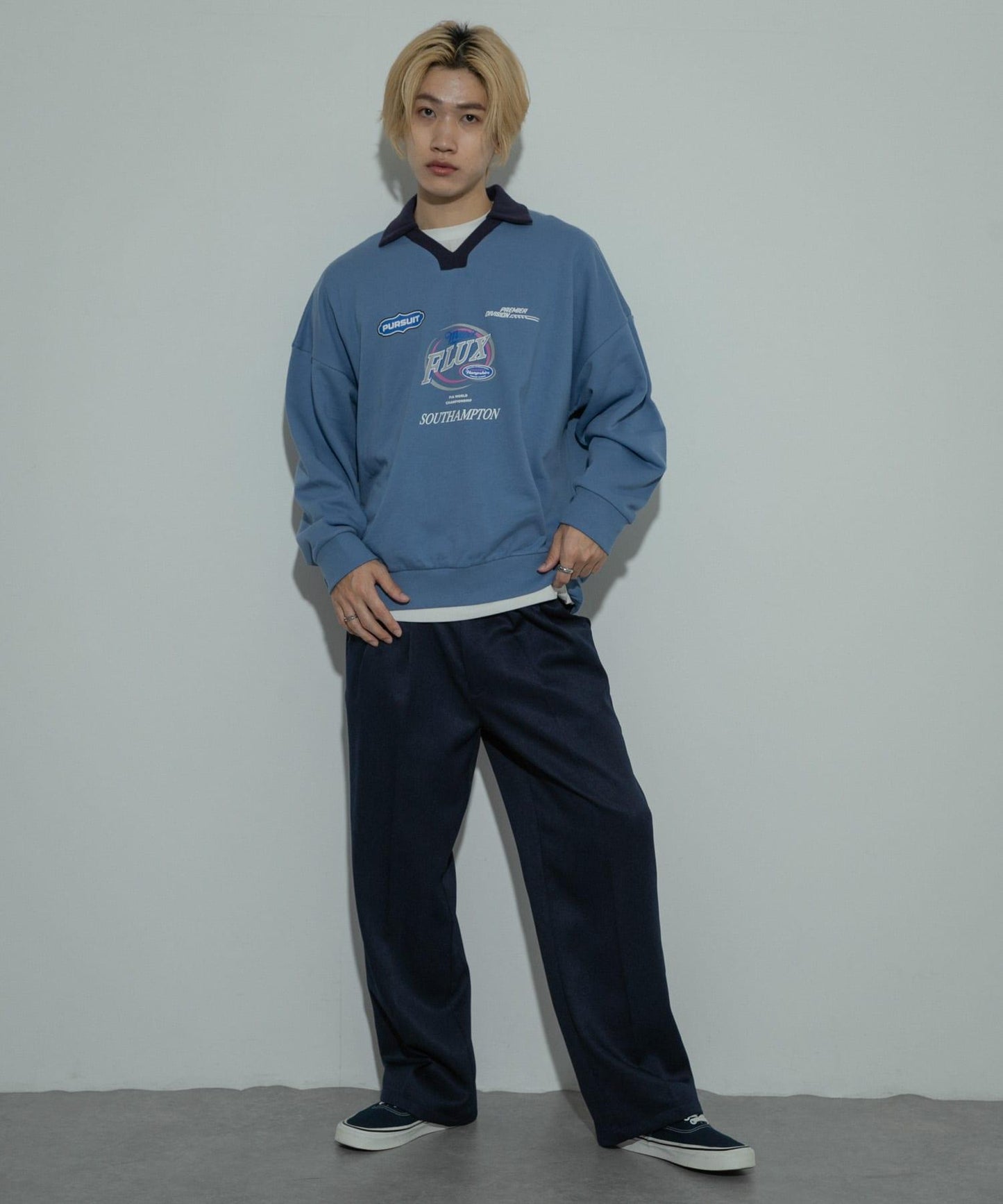 遊戲圖案長袖衛衣