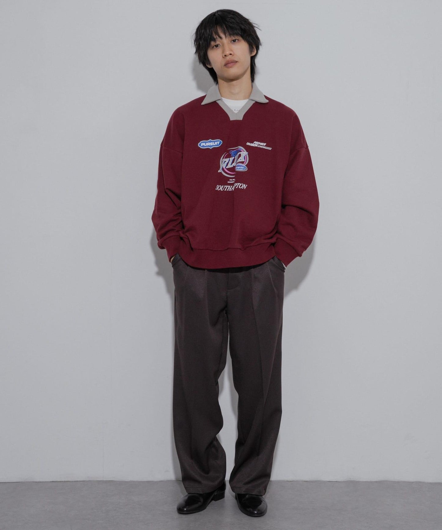 遊戲圖案長袖衛衣