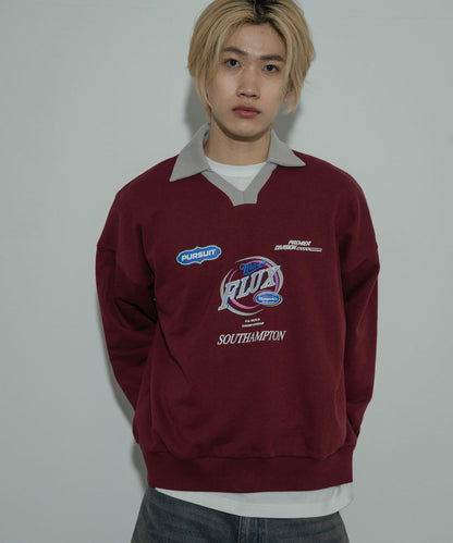 遊戲圖案長袖衛衣