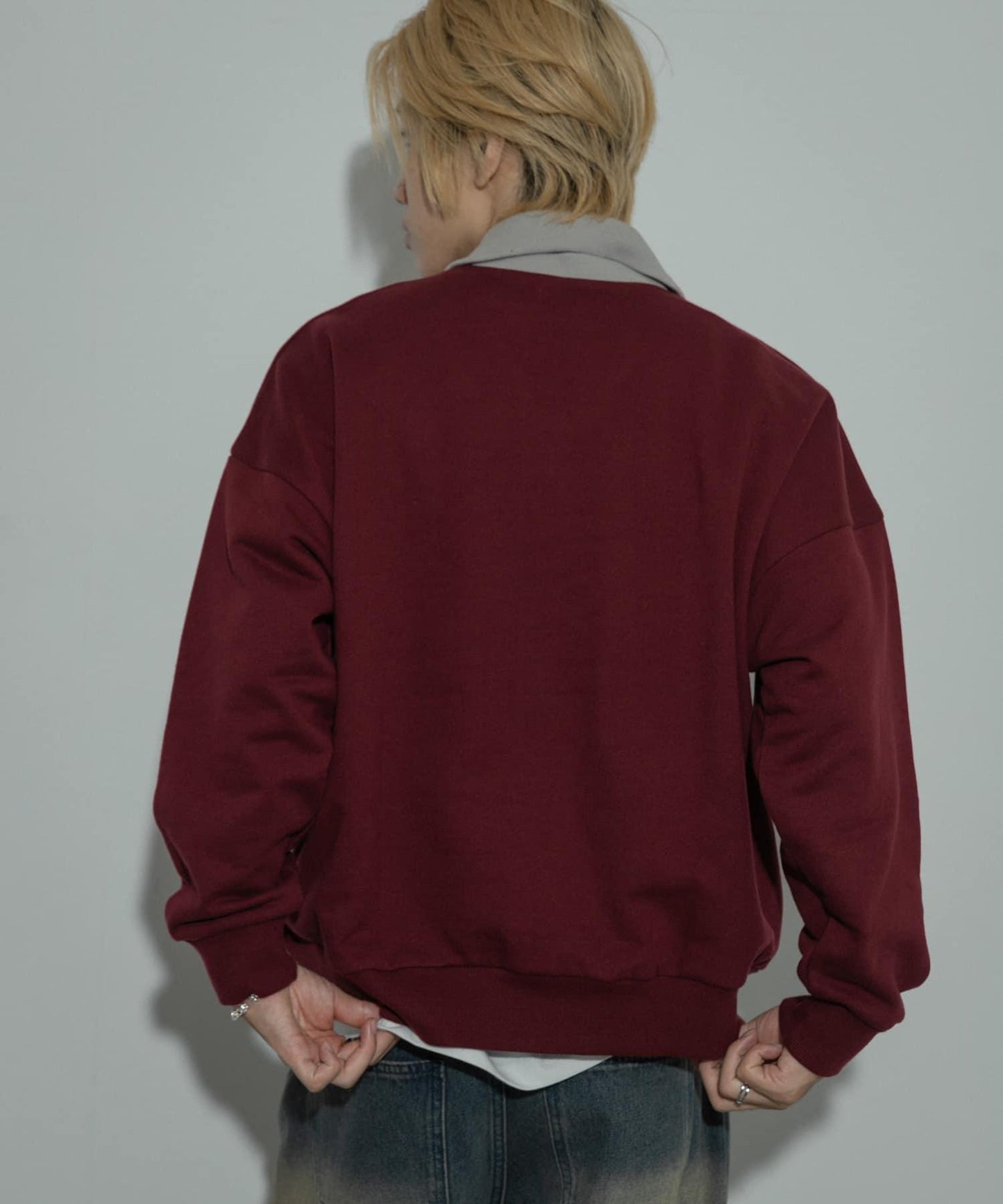 遊戲圖案長袖衛衣