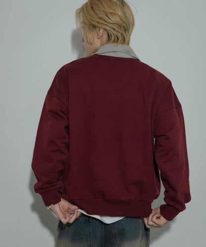 遊戲圖案長袖衛衣